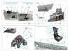 Quinta Studio QD+48489 F-4J Phantom II 3D-Printed & coloured Interior on decal paper (Academy) (with 3D-printed resin parts) 1/48